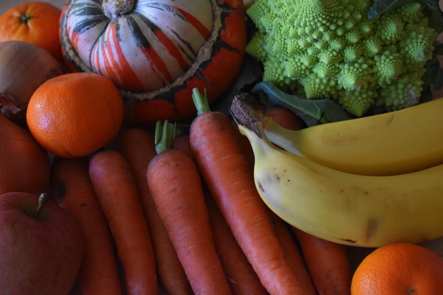 Fruits and vegetables